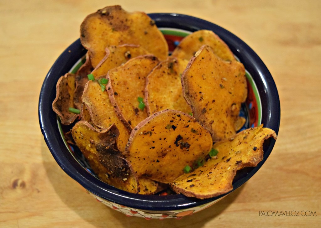 Homemade Baked Sweet Potato&nbsp;Chips